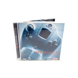 [2000] Sega Net Dreamcast Web Browser 2.0 Swirl AT&T Retro Internet NSTC-U Games